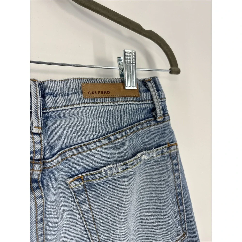 Grlfrnd Women's Distressed Karolina Jeans - Size 24